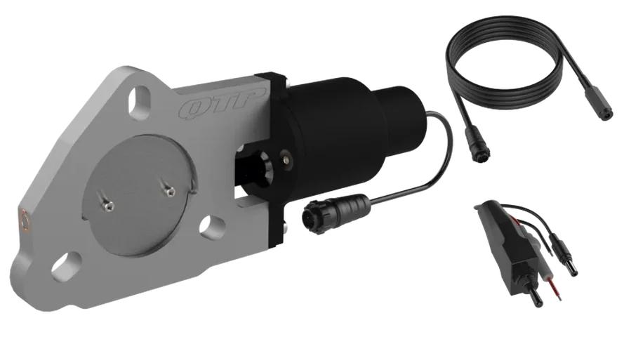 QTP 2.5in Bolt-On QTEC Electric Cutout Valve - Single - Additional View 5