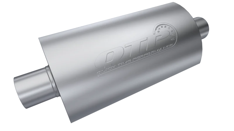 QTP 2.5in Weld-On 304SS AR3 Muffler - Installation View