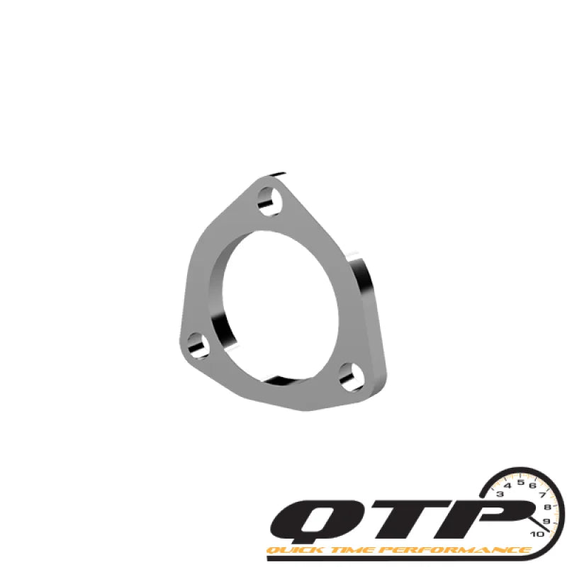 QTP 2.5in Weld-On QTEC 3 Bolt Flange - Detail View