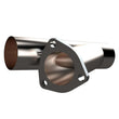 Load image into Gallery viewer, QTP 2.5in Weld-On QTEC Exhaust Cutout Y-Pipe - Additional View 5