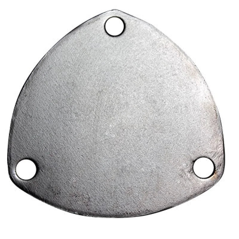 QTP 3.5in Bolt-On QTEC 3 Bolt Cover Plate - Side View