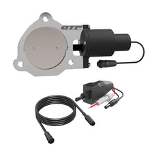 Load image into Gallery viewer, QTP 3.5in Bolt-On QTEC Electric Cutout Valve - Single - Back View