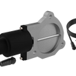 Load image into Gallery viewer, QTP 3.5in Bolt-On QTEC Electric Cutout Valve - Single - Installation View
