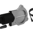 Load image into Gallery viewer, QTP 3.5in Bolt-On QTEC Electric Cutout Valve - Single - Installation View