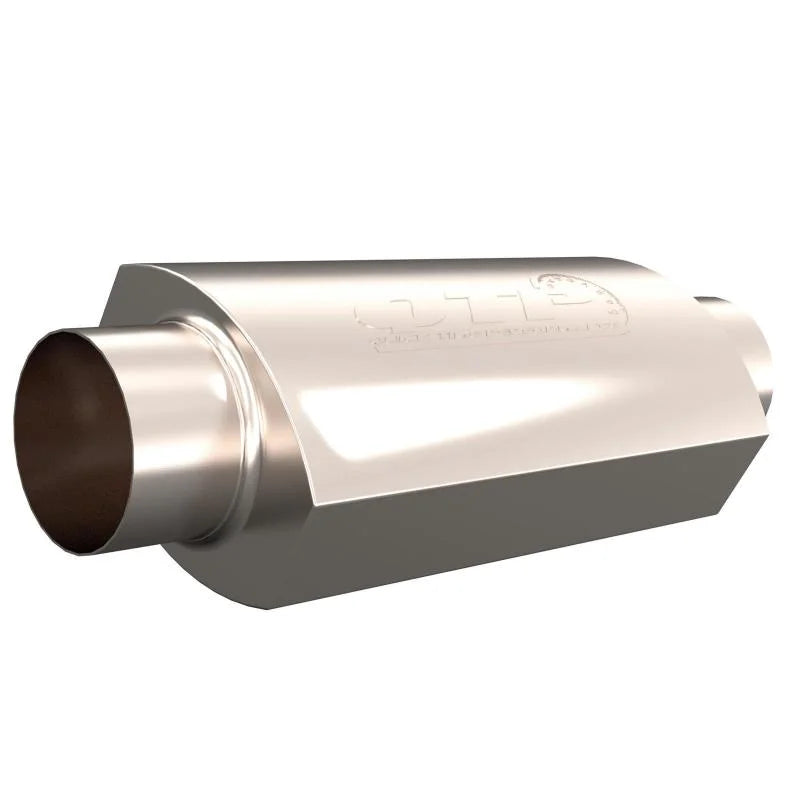 QTP 3.5in Weld-On 304SS AR3 Muffler - Installation View
