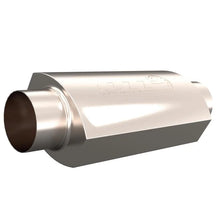 Load image into Gallery viewer, QTP 3.5in Weld-On 304SS AR3 Muffler - Installation View
