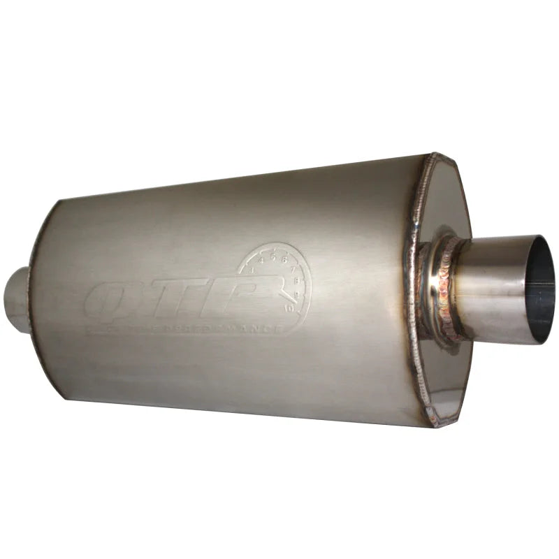 QTP 3.5in Weld-On 304SS AR3 Muffler - Additional View 5