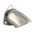 Load image into Gallery viewer, QTP 3in Bolt-On QTEC Adjustable Turn Down - Side View