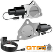 Load image into Gallery viewer, QTP 3in Bolt-On QTEC Dual Electric Cutout Valves - Pair - Main Product View