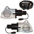 Load image into Gallery viewer, QTP 3in Bolt-On QTEC Dual Electric Cutout Valves - Pair - Installation View