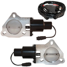 Load image into Gallery viewer, QTP 3in Bolt-On QTEC Dual Electric Cutout Valves - Pair - Installation View