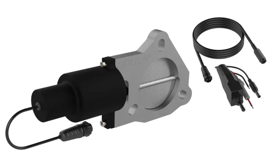 QTP 3in Bolt-On QTEC Electric Cutout Valve - Single - Additional View 6