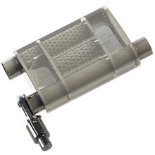 Load image into Gallery viewer, QTP 3in Weld-On 304SS Reverse Screamer Muffler w/Bolt-On QTEC Electric Cutout - Installation View
