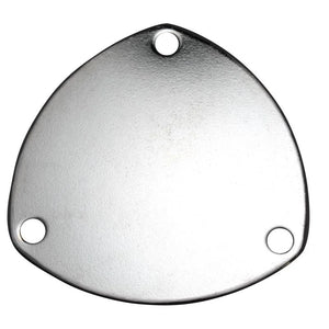 QTP 4in Bolt-On QTEC 3 Bolt Cover Plate - Main Product View