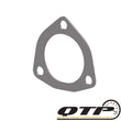 Load image into Gallery viewer, QTP 4in Bolt-On QTEC 3 Bolt Gasket - Side View
