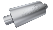 Load image into Gallery viewer, QTP 4in Weld-On 304SS AR3 Muffler - Main Product View