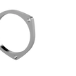 Load image into Gallery viewer, QTP 4in Weld-On QTEC 3 Bolt Flange - Main Product View