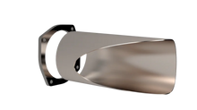 Load image into Gallery viewer, QTP 5in Weld-On QTEC DIY Cutout Pipe - Side View