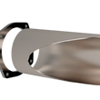Load image into Gallery viewer, QTP 5in Weld-On QTEC DIY Cutout Pipe - Side View