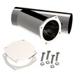 Load image into Gallery viewer, QTP 5in Weld-On QTEC Exhaust Cutout Y-Pipe