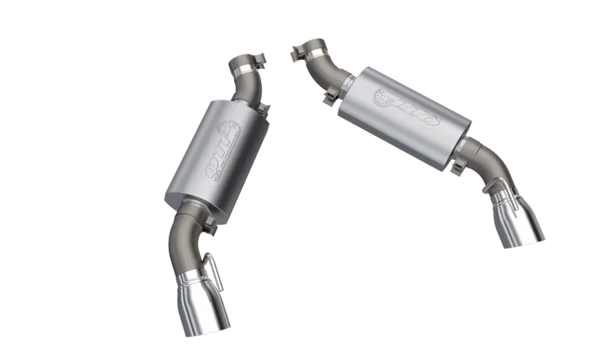 2016-2024 Chevrolet Camaro SS 6.2L QTP AR3 Dual Tip Axle Back - Detail View