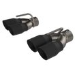 Load image into Gallery viewer, 2015-2023 Dodge Challenger 6.2/6.4L QTP Black Quad Tip Adapter