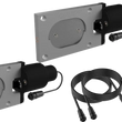Load image into Gallery viewer, QTP Bolt-On QTEC Dual Low Profile Oval Electric Cutout Valves - Pair - Main Product View