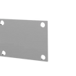 Load image into Gallery viewer, QTP Bolt-On QTEC Low Profile Cover Plate - Side View