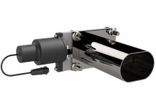 Load image into Gallery viewer, QTP Bolt-On QTEC Low Profile Oval Electric Cutout Valve - Side View