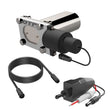 Load image into Gallery viewer, QTP Bolt-On QTEC Low Profile Oval Electric Cutout Valve - Back View
