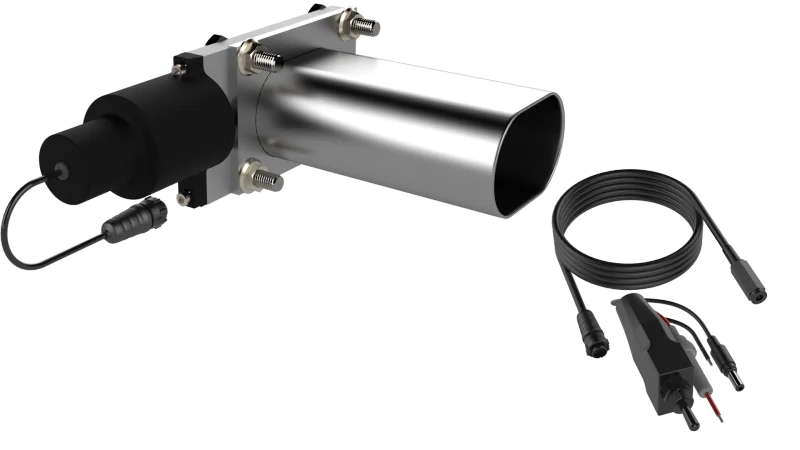QTP Bolt-On QTEC Low Profile Oval Electric Cutout Valve - Additional View 6