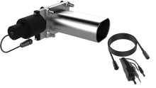 Load image into Gallery viewer, QTP Bolt-On QTEC Low Profile Oval Electric Cutout Valve - Additional View 6