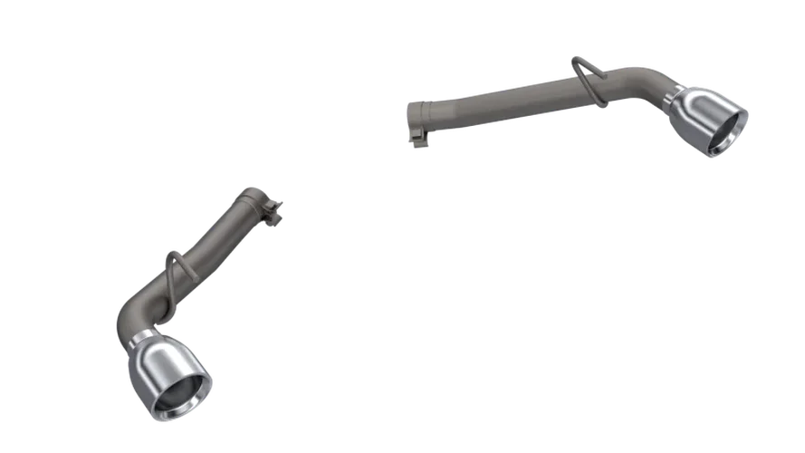 2014-2015 Chevrolet Camaro SS QTP Eliminator Axle Back - Back View