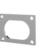 Load image into Gallery viewer, QTP Low Profile Weld-On QTEC Low Profile 4 Bolt Flange - Main Product View