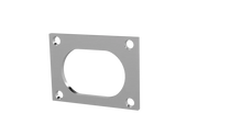 Load image into Gallery viewer, QTP Low Profile Weld-On QTEC Low Profile 4 Bolt Flange - Main Product View
