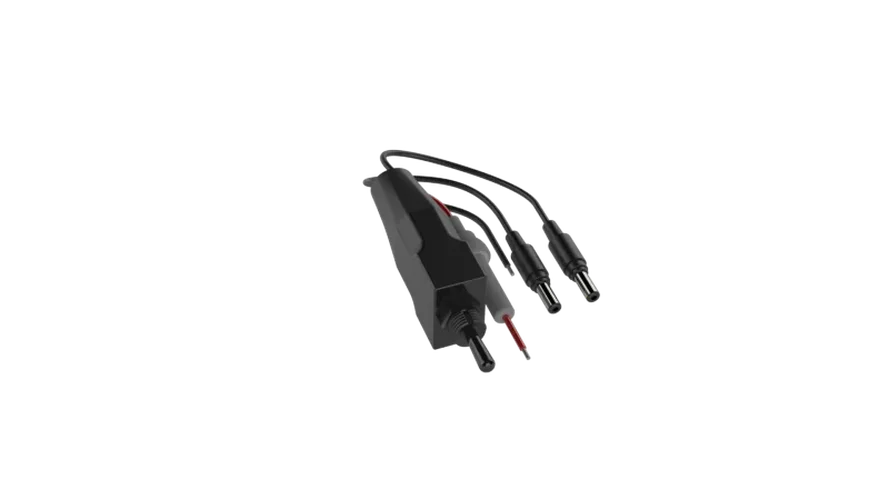 QTP QTEC Dual Toggle Switch - Side View