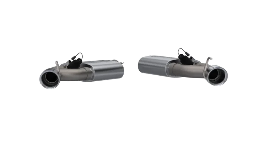 2016-2024 Chevrolet Camaro SS  QTP Screamer Axle Back  Dual Tip Bumper - Installation View
