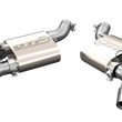 Load image into Gallery viewer, 2016-2024 Chevrolet Camaro SS  QTP Screamer Axle Back Quad Tip Bumper - Installation View