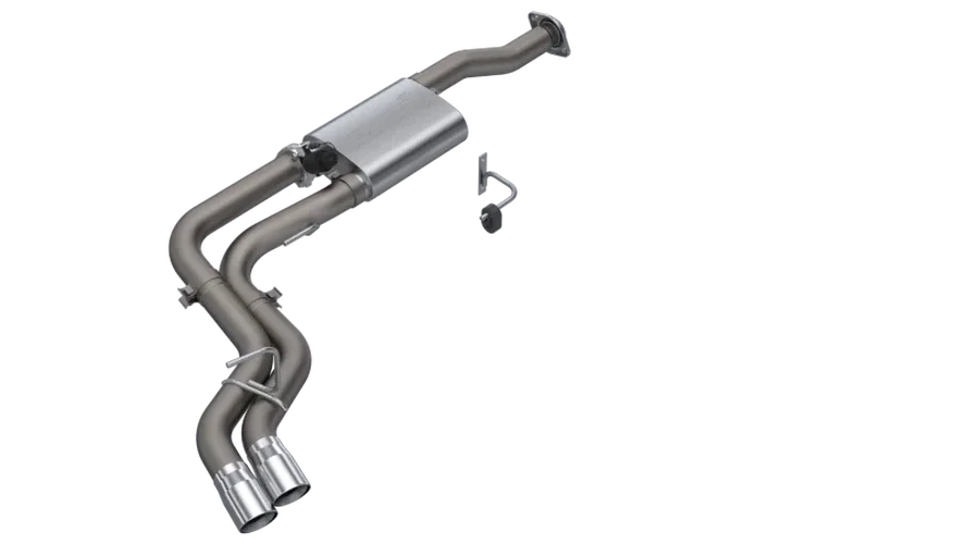 2015-2020 Ford F-150 QTP Screamer Cat Back - Back View
