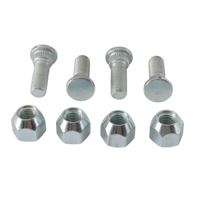 QuadBoss 04-13 Yamaha YFM125 Grizzly Front Wheel Stud & Nut Kit