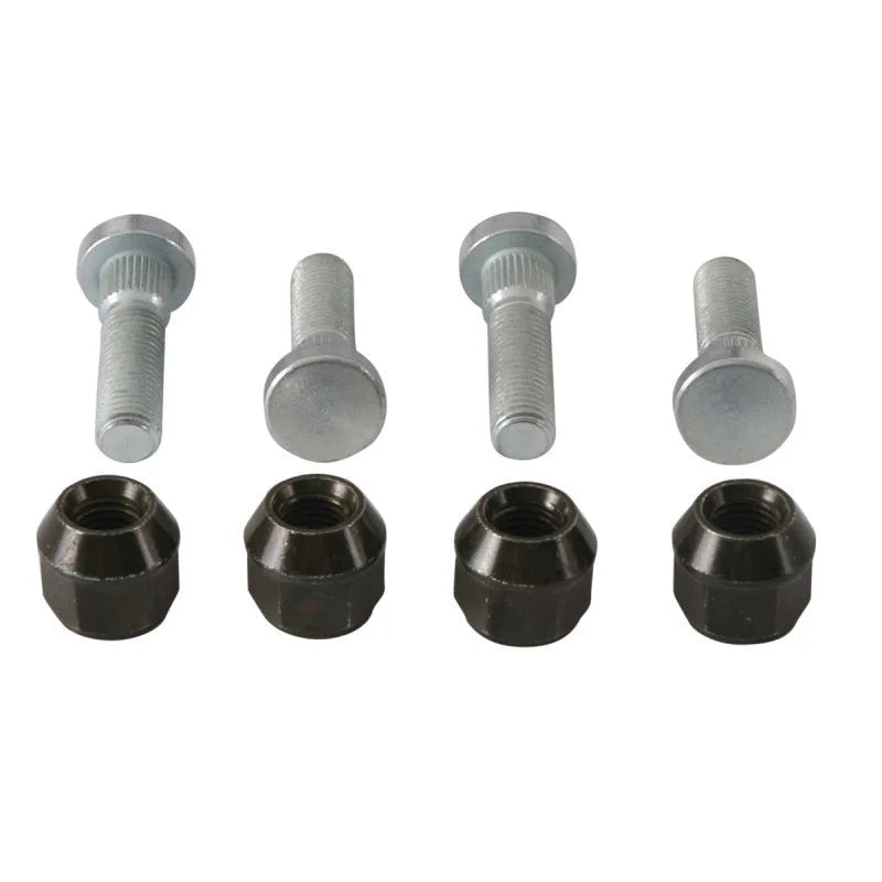 QuadBoss 09-13 Kawasaki KVF650 Brute Force 4x4i Front Wheel Stud & Nut Kit