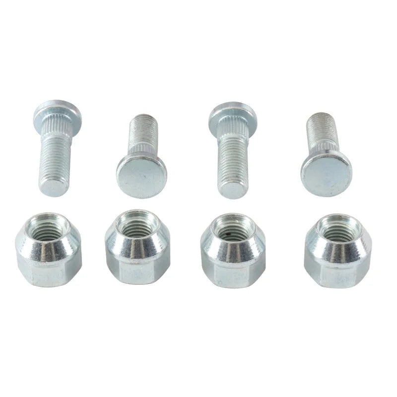 QuadBoss 09-15 Suzuki LT-A500X KingQuad 4x4 Front Wheel Stud & Nut Kit