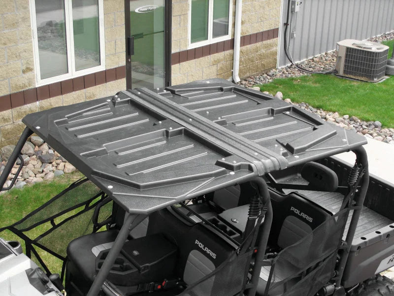QuadBoss 09-21 Kawasaki KAF620R Mule 4010 Trans 4x4 Roof - Side View