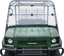 Load image into Gallery viewer, QuadBoss 09-22 Kawasaki KAF620M Mule 4010 4x4 Windbreak Folding Windshield - Installation View