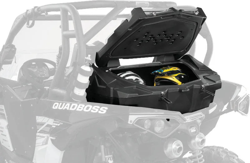 QuadBoss 11-14 Can-Am Commander 1000 Expedition Series Cargo Box - Side View