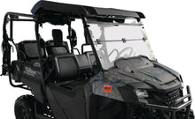 Load image into Gallery viewer, QuadBoss 14-22 Honda SXS700 Pioneer 700 Windbreak Folding Windshield - Back View