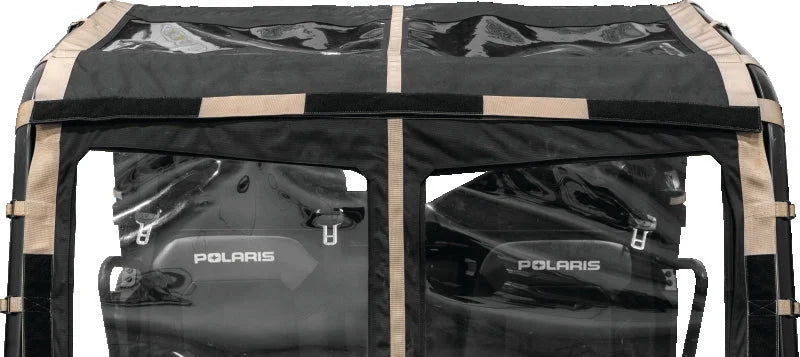 QuadBoss 15-19 Polaris Ranger 1000 Diesel Soft Roof - Side View