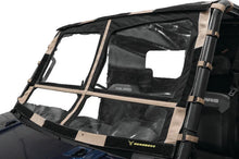 Load image into Gallery viewer, QuadBoss 15-19 Polaris Ranger 1000 Diesel Soft Windshield - Side View