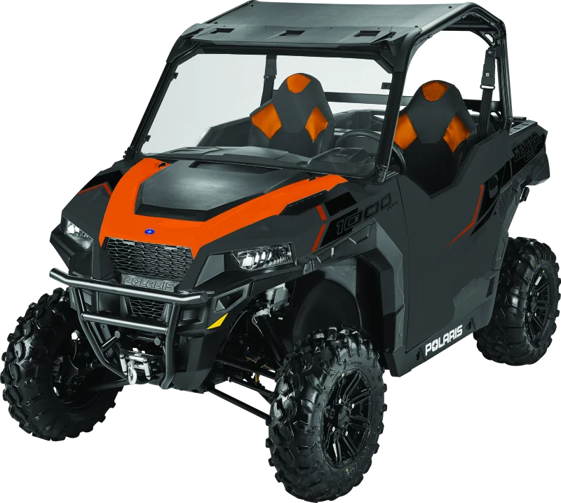 QuadBoss 16-21 Polaris General 1000 High-Density Slim Roof - Side View