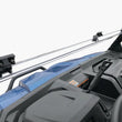 Load image into Gallery viewer, QuadBoss 16-22 Can-Am Defender HD10 Windbreak Folding Windshield - Side View